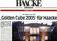 Kundenzeitschrift / HAACKE + HAACKE GMBH + CO. KG